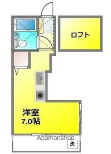 ベルハイム南ヶ丘【2階】の間取り