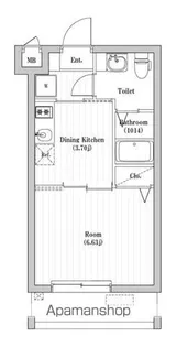 アーバンパーク六町【5階】の間取り