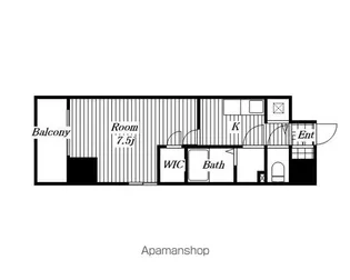 エスリード泉プライム【10階】の間取り