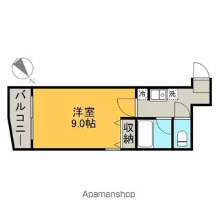 シャトー村瀬・千代田【3階】の間取り