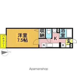 クレアーレ【2階】の間取り