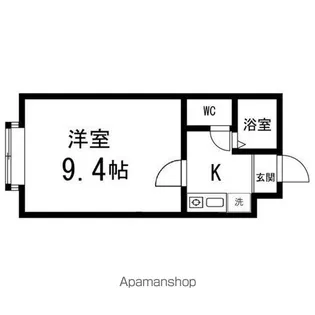 ベルシティイズミ【405号室】の間取り