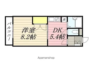 ワンバイワン【1階】の間取り