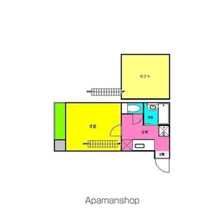ペルカルロ【203号室号室】の間取り