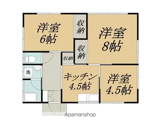 長野県伊那市荒井【一戸建】の間取り
