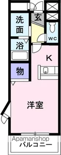 ホワイト ウッド【3階】の間取り