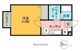 ドリームハイム【1階】の間取り