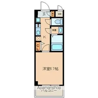 STELLA【106号室号室】の間取り