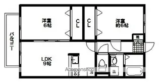 アルコバレーノ【103号室号室】の間取り