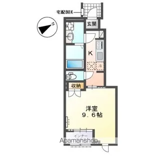 R・Nコーポ【1階】の間取り