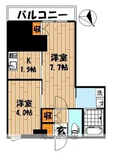 LAPORTA【3階】の間取り