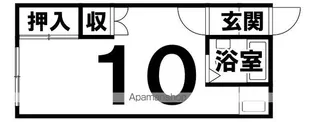 ひまわりはいつ(大楽毛)【6号室】の間取り