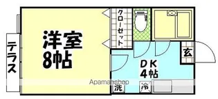 メイプルハイツ【2階】の間取り
