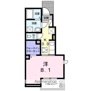 ひなた【1階】の間取り