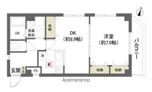 DUO本千葉【2階】の間取り