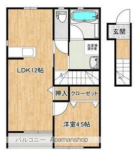 メゾン・ド・シュシュ【2階】の間取り