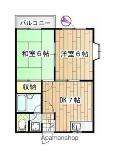 コンフォルト23【2階】の間取り