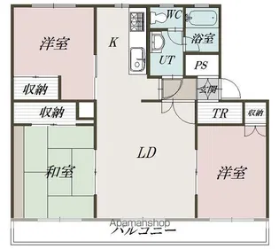 テレパレス旭川春光Ⅳ【443号室】の間取り