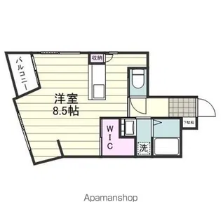 エクセルメゾン【502号室】の間取り