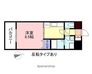 メゾンフィービー【3階】の間取り