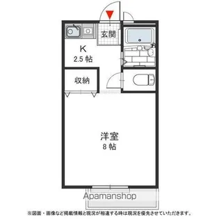 GRACE【206号室号室】の間取り