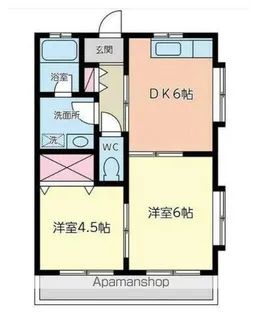 メープルガーデンハイツⅡ【1階】の間取り