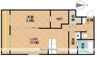 ラフィーネ【2階】の間取り