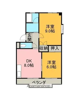 メゾン叶21【2階】の間取り