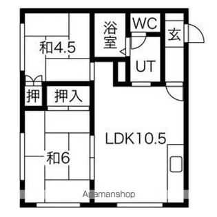 メゾン美樹A【201号室】の間取り