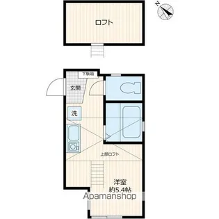 イデアルハイム白楽【1階】の間取り