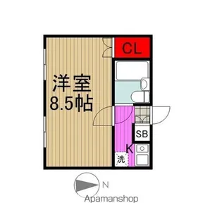 メゾン・ド・ロワール【1階】の間取り