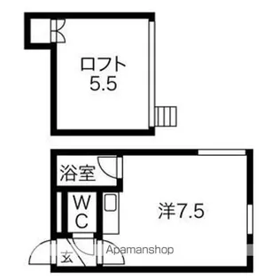 プルミエール【207号室】の間取り