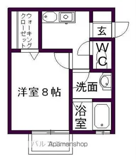 グレイスコートⅡ【1階】の間取り