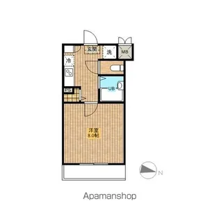 サンテミリオン千歳烏山【4階】の間取り
