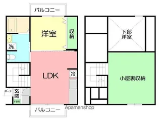 LIFESHIPE【2階】の間取り