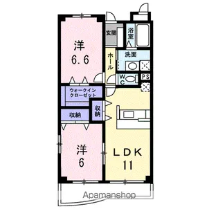 東京都練馬区大泉町1丁目【マンション】の間取り