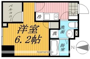 クローバーコート黒門町【4階】の間取り