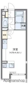 ミランダエクレール沖代【201号室】の間取り