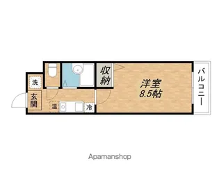 プリオールZEN弐番館【5階】の間取り