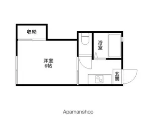 オレゴンハイツA【2階】の間取り