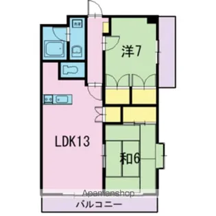 エーデルハイムⅡ【3階】の間取り