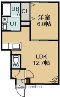RIAAN(リアン)【1階】の間取り