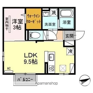 セブンワンテン J【1階】の間取り
