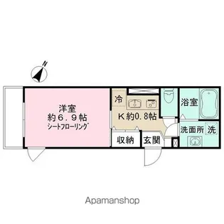 NIDO LARGO【1階】の間取り