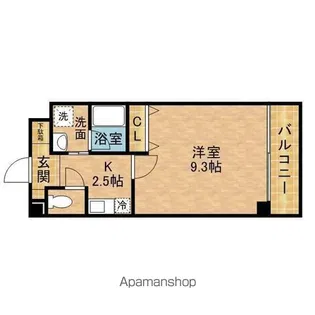 枚方グランドマンション【2階】の間取り