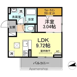 エスペランサ旭 D棟【1階】の間取り