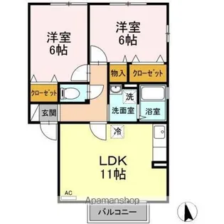 レオーノ【2階】の間取り