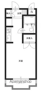 コーポタンザワ【203号室号室】の間取り