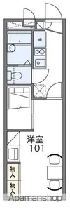 レオパレスSUN【1階】の間取り
