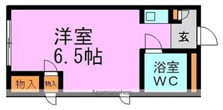 勝間ビル【4階】の間取り